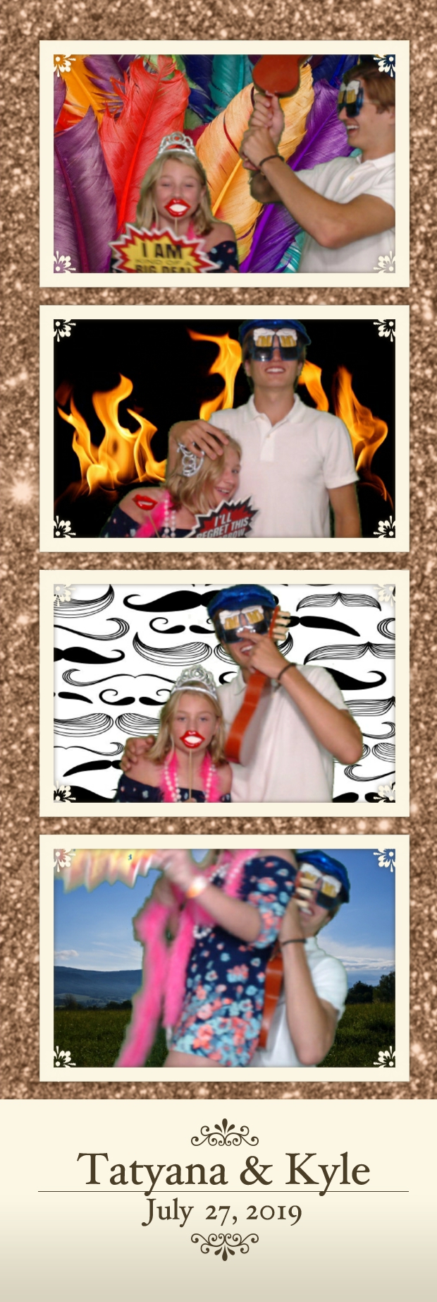 Tatyana and Kyle’s Wedding | View more photos from the event at gallery.photoboothbillings.com/u/PhotoBoothBillings/Tatyana-and-Kyle’s-Wedding